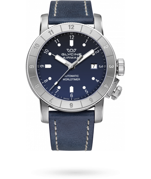 Latest GLYCINE AIRMAN 40mm Chief GMT! Owner review - YouTube