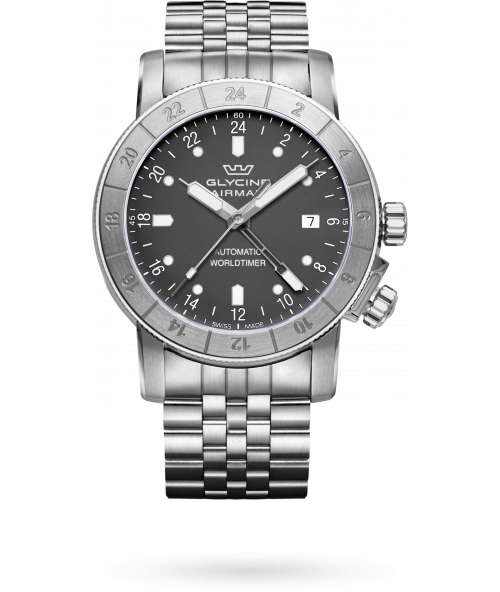 Glycine airman world timer gmt online