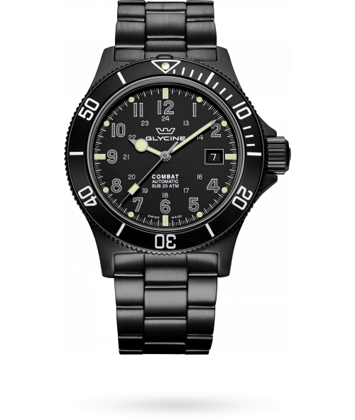 Glycine combat sub hotsell steel bracelet