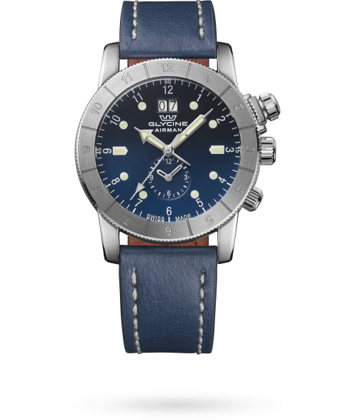 Glycine airman 42 gmt quartz sale