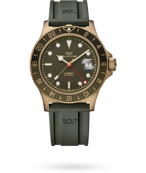 Glycine combat sub 42 bronze hot sale